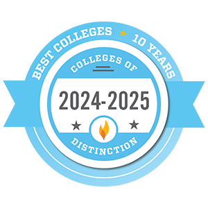 Best Colleges 10 Years Colleges of Distinction 2024-2025