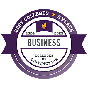 Best Colleges 5 Years Colleges of Distinction Business 2024-2025